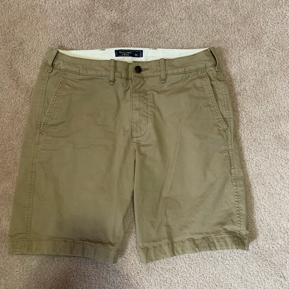 Abercrombie khaki shorts